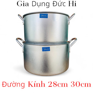 Bộ nồi nhôm cao cấp size 28cm - 30cm