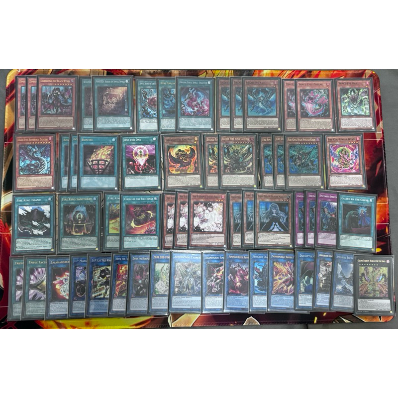 Deck Snake Eyes Fire King TCG-AE Chính Hãng Konami/Yugioh Card Game