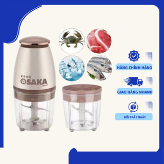 Máy xay Chính Hãng OSAKA Nắp Đồng, Xay Sinh Tố Xay Thịt Nhỏ Gọn Bảo Hành 12 Tháng - Đồ nhà bếp giá rẻ