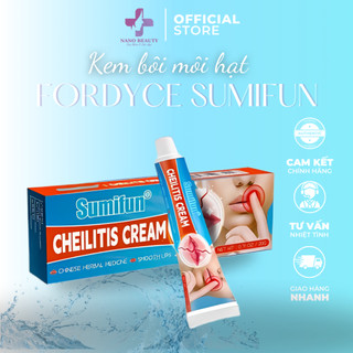  {QUÀ TẶNG} KEM BÔI MÔI HẠT FORDYCE SUMIFUN ITALY  _ DƯỠNG MÔI  CỨU TINH CHO ĐÔI MÔI BỊ HẠT FORDYCE 