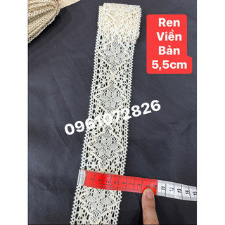 Ren viền trang trí váy,quần áo…đồ hamade