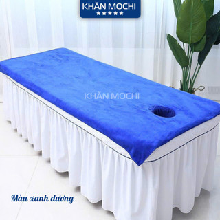 Khăn trải giường spa, massae,'có lỗ'_ kích thước 90*190cm .