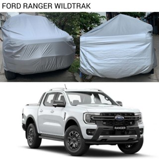 Bạt phủ xe ô tô bán tải FORD RANGER WILDTRAK vải dù tráng bạc chống mưa và nắng tốt kèm hộp đựng tiện lợi