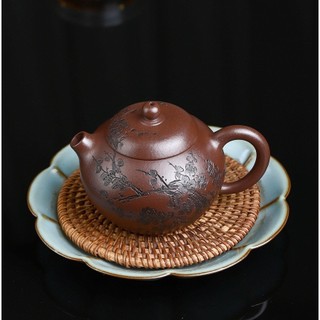 Ấm tử sa nghi hưng văn đán mai hoa 190 ml