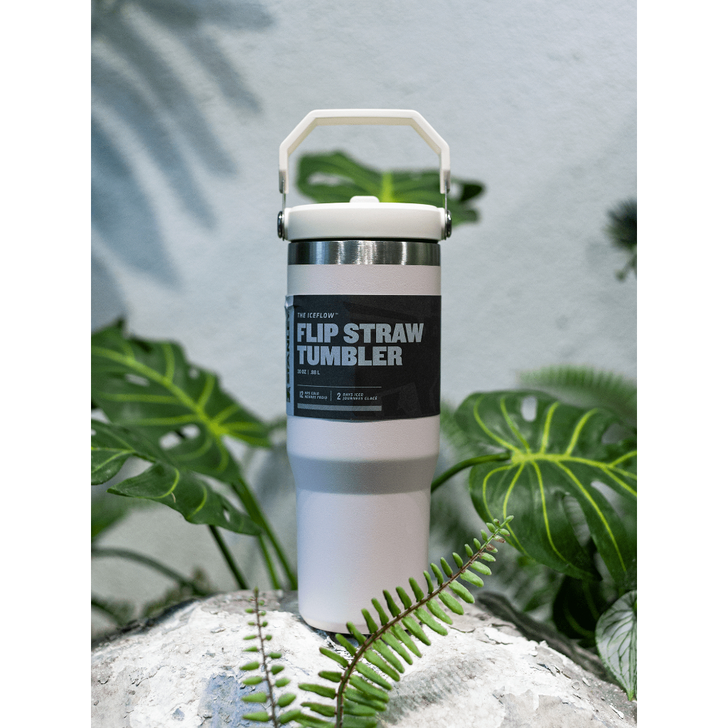 BÌNH GIỮ NHIỆT STANLEY THE ICEFLOW FLIP STRAW TUMBLER 887ML (30OZ