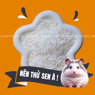 Dừa sấy sợi không đường vỗ béo hamster-sóc bông-sóc bay- sóc đất