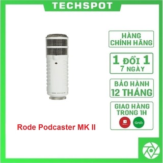 Micro thu âm rode podcaster mk ii usb dynamic | hàng chính hãng | bảo hành 12 tháng
