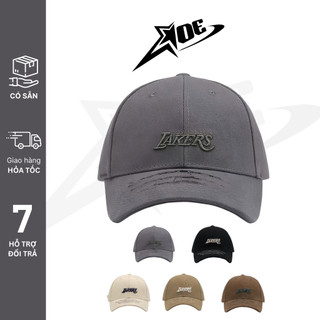 (Có sẵn) AOE STUDIO - Mũ lưỡi trai nam nữ Y2K chât liệu nón kết kaki thêu chữ phong cách Hàn Quốc cá tính