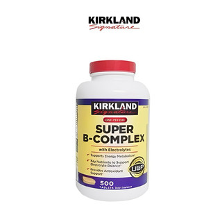 Vitamin B tổng hợp Super B-Complex Kirkland 500 viên của Mỹ