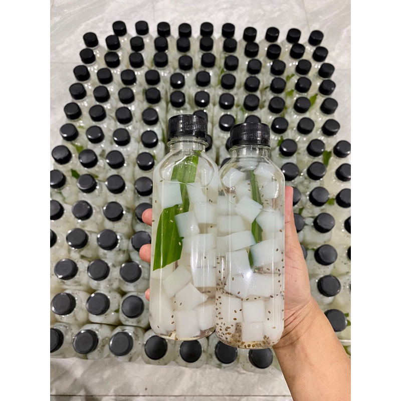 Thạch dừa mix hạt chia