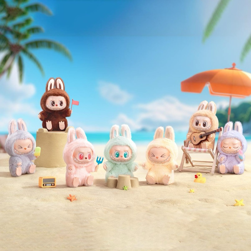 【sẵn】 LaBuBu Macaron QUQU The Monster PopMart chính hãng đợt 1 blind box limited