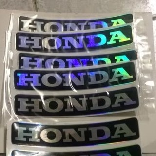 Tem Honda nổi  7 màu tuyệt đẹp giá 1 cặp