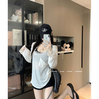 Set áo trắng viền ren td + crop 2s đen + short đen