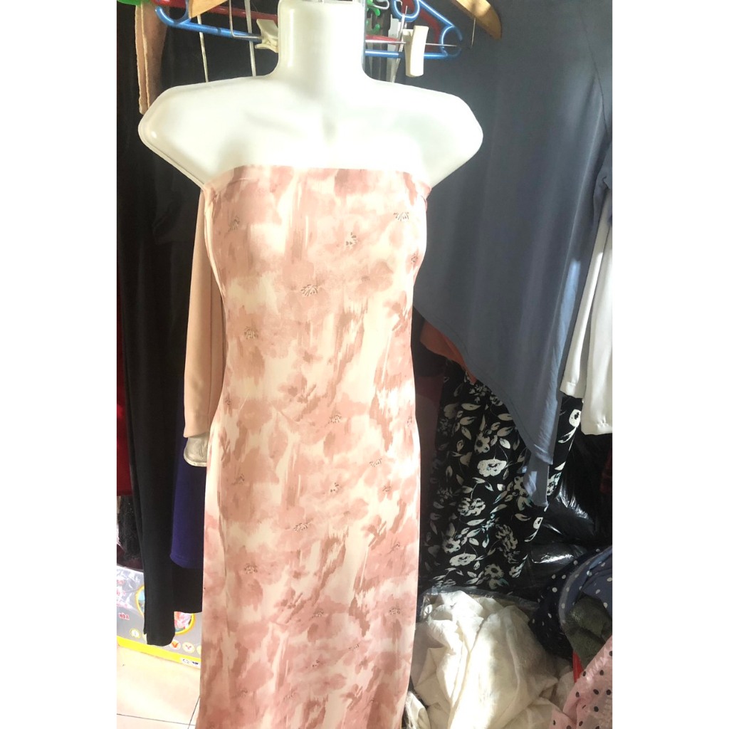 MS001 - Voan hoa màu hồng nhạt