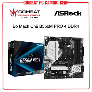 Bo mạch chủ asrock b550m pro4 hàng chính hãng bh 36 tháng