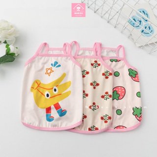 Áo Thun Hai Dây Cho Chó Mèo, Quần Áo Thú Cưng Chất Liệu Co Giản Thoải Mái Naksu, Áo Gấu Cho Chó Mèo