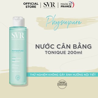 Nước cân bằng làm sạch sâu cho da mặt nhạy cảm SVR PHYSIOPURE Tonique 200ml