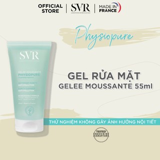 Gel rửa mặt dành cho da nhạy cảm SVR PHYSIOPURE Gelee Moussante 55ml