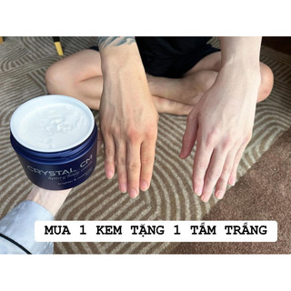 (TẶNG 1 TẮM TRẮNG )kem trắng da Body Crystal Cao Cấp Chu Hằng(kem ngày) MẪU MỚI NHẤT