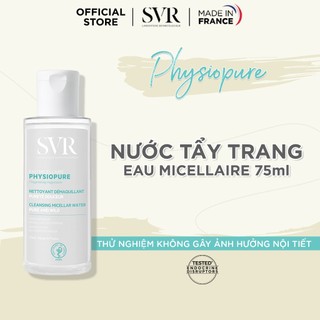 Nước tẩy trang giúp làm sạch da mặt SVR PHYSIOPURE Eau Micellaire 75ml