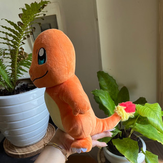 Gấu bông POKEMON rồng lửa Chamander (hình thật)