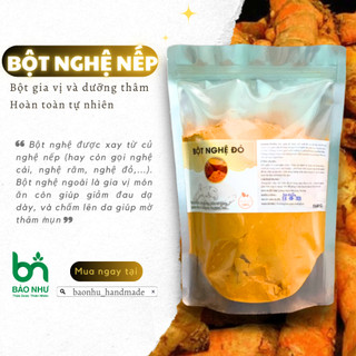 1kg bột nghệ nếp nguyên chất giảm đau dạ dày và mờ thâm mụn