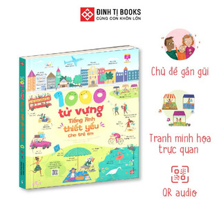Sách- 1000 từ vựng tiếng Anh thiết yếu cho trẻ em