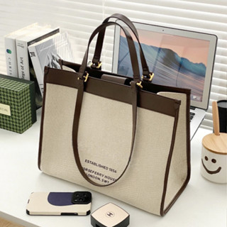 Túi xách tote nữ Besal Bag PARAMI, túi công sở hình hộp cỡ lớn, đựng laptop, A4