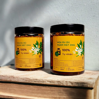 Hoa đu đủ đực ngâm mật ong Nhà Mon 500ml