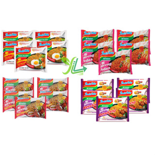 COMBO 5 GÓI  Mì Xào Khô Indomie Goreng vị đặc biệt/ vị sườn/ vị cay nồng/ vị bò cay