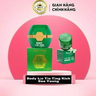Kem Body Lục Tảo Legend SooYoung Kèm Kích Trắng