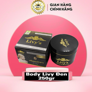 Kem body dưỡng trắng da livy đen super vip thái lan