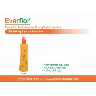 Xịt dưỡng tóc everflor 250ml