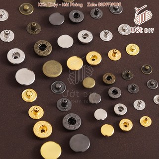 Set 10 bộ cúc bấm 4 chi tiết 831/633/655 - dụng cụ làm da handmade diy
