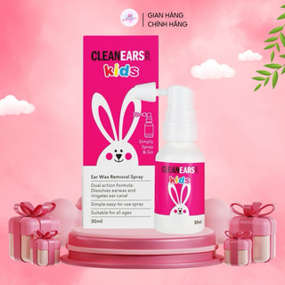 Xịt Tan Ráy Tai Clean Ears Kids 30ml Của Úc