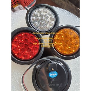 Đèn let hậu tròn các màu 12v hoặc 24v- đèn led mooc led hậu, đèn led gắn cản sau , đèn thay thế chuẩn hãng silidu