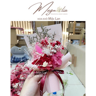 Bó hoa khô mini Multicolor ❤️FREESHIP❤️ Trang trí thiệp cưới, phụ kiện chụp ảnh sản phẩm