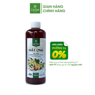 Mật ong hoa Nhãn nguyên chất Cát Tiên Farm 500ml - Đặc sản nhãn Bà Rịa Vũng Tàu