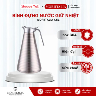 Ấm đựng nước giữ nhiệt Moriitalia 3000181, Dung tích 1500ml - 3000181