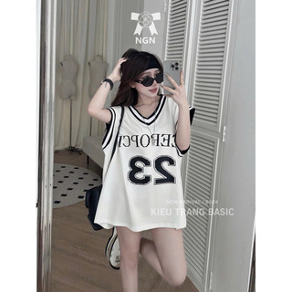 Áo Phông Tanktop Số 23 Kiều Trang Basic (Sẵn Ship)