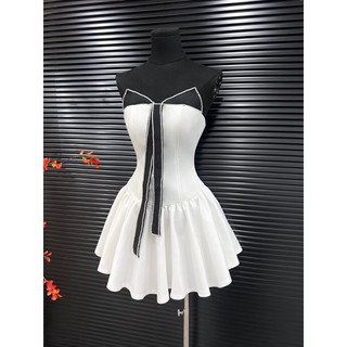👗ĐẦM XOÈ CÚP NHỌN PHỐI KẾT ĐÁ <ảnh thật ở cuối>
