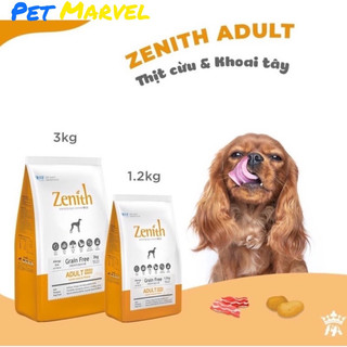 Thức ăn cho chó trưởng thành hạt mềm zenith xuất xứ Hàn Quốc gói 1,2kg