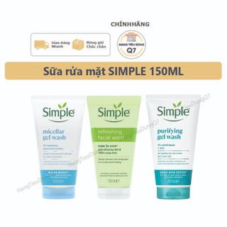 Sữa rửa mặt simple 150ml