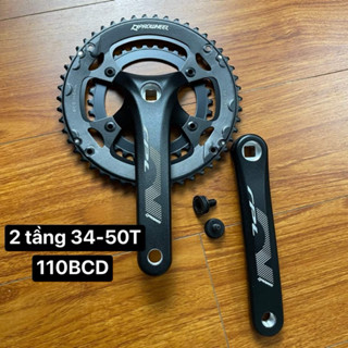  Đùi Đĩa GIÒ DĨA XE ĐẠP PROWHEEL RPL 34-50T CỐT VUÔNG BỘ ĐÙI ĐĨA PROWHEEL FPL cao cấp hợp kim nhôm 