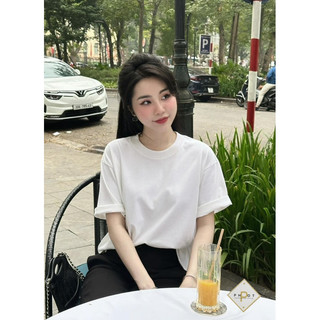 Phông cổ tròn trơn Basic qcl1[ Hàng sẵn]