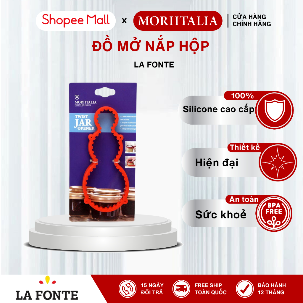 Đồ mở nắp hộp Silicon Moriitalia đa năng tiện lợi cao cấp Moriitalia 911700-1A01-R
