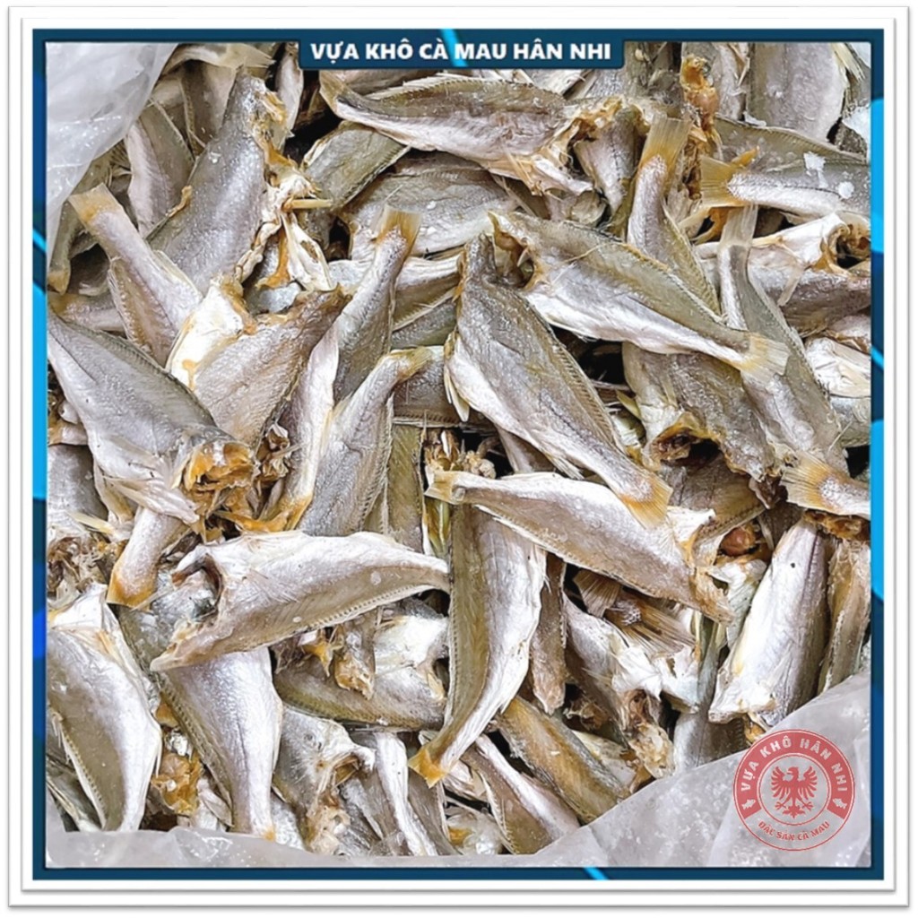 Khô Cá Đù Mặn Cà Mau Size Nhí (60-80 Con/Kg)_ Vựa Khô Hân Nhi Cà Mau