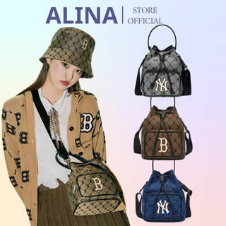 Túi Rút MLB NY Monogram Diamond Jacquard New York Yankees Full Tag Code