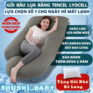 Gối Bầu Chữ G Gối Ôm Bà Bầu Mềm Mịn Hàng Cao Cấp