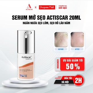 Kem Xử Lý Sẹo Lõm, Sẹo Rỗ Actiscar 20ml Hỗ Trợ Làm Mờ Sẹo Rỗ, Lấp Đầy Sẹo Lõm
